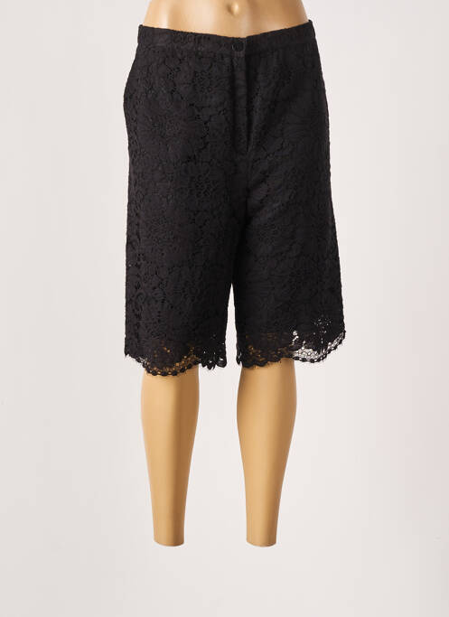 Bermuda coupe droite taille normale noir MARINA RINALDI femme
