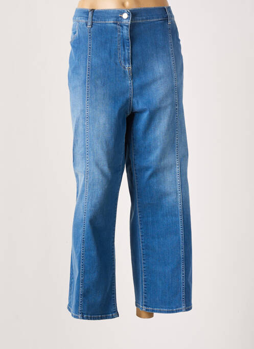 Jeans coupe droite bleu PERSONA BY MARINA RINALDI pour femme