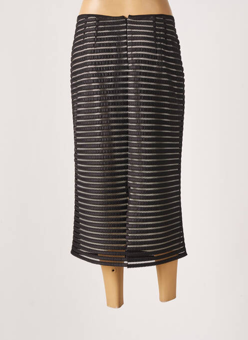 Jupe mi-longue noir MARINA RINALDI pour femme