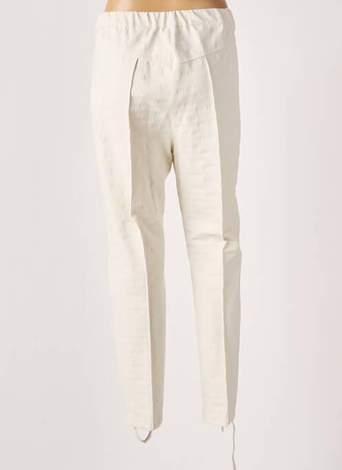 Pantalon slim beige MARINA RINALDI femme