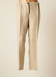 Pantalon slim taille élastique taille normale beige MARINA RINALDI femme