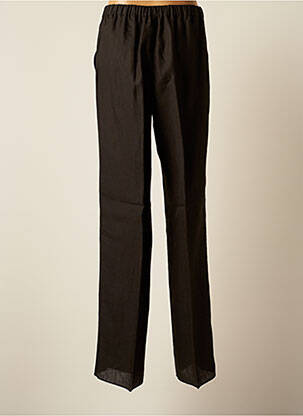 Pantalon droit taille élastique taille normale noir MARINA RINALDI femme
