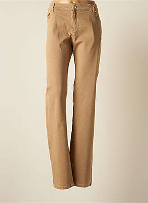 Pantalon slim taille basse taille basse beige MARINA SPORT femme