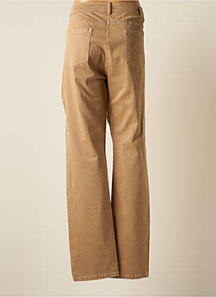 Pantalon slim taille basse taille basse beige MARINA SPORT femme