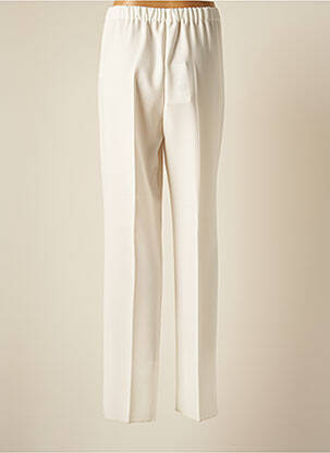 Pantalon slim taille élastique taille normale beige MARINA RINALDI femme