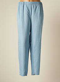Pantalon slim taille élastique taille normale bleu MARINA SPORT femme