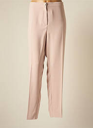 Pantalon slim taille élastique taille haute beige MARINA RINALDI femme