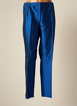 Pantalon slim taille élastique taille normale bleu MARINA RINALDI femme