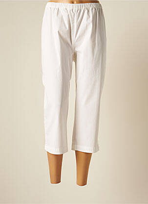 Pantacourt stretch taille normale beige MARINA SPORT femme