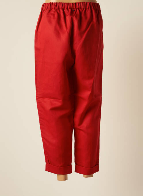 Pantalon droit rouge MARINA SPORT pour femme