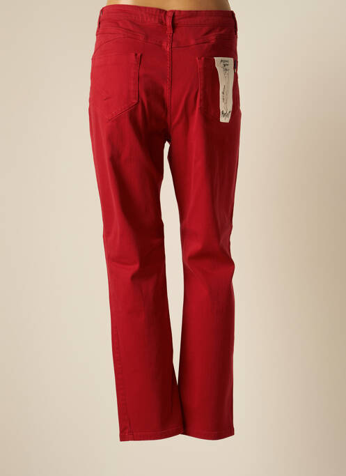 Pantalon slim rouge PERSONA BY MARINA RINALDI pour femme