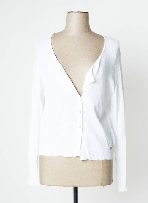 Gilet manches longues blanc MADO ET LES AUTRES pour femme