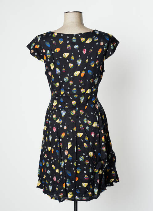 Robe mi-longue noir MD'M pour femme