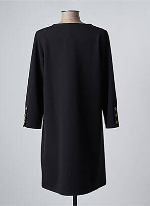 Robe mi-longue noir SIGNE NATURE femme