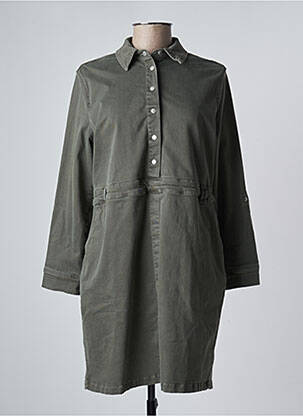 Robe mi-longue vert CECIL femme