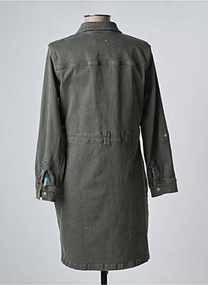 Robe mi-longue vert CECIL femme
