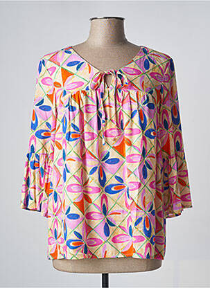 Blouse jaune SIGNE NATURE femme