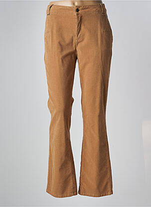 Pantalon flare beige EVA KAYAN femme