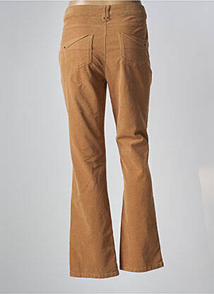 Pantalon flare beige EVA KAYAN femme