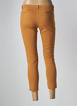 Pantalon chino jaune SCHOOL RAG femme