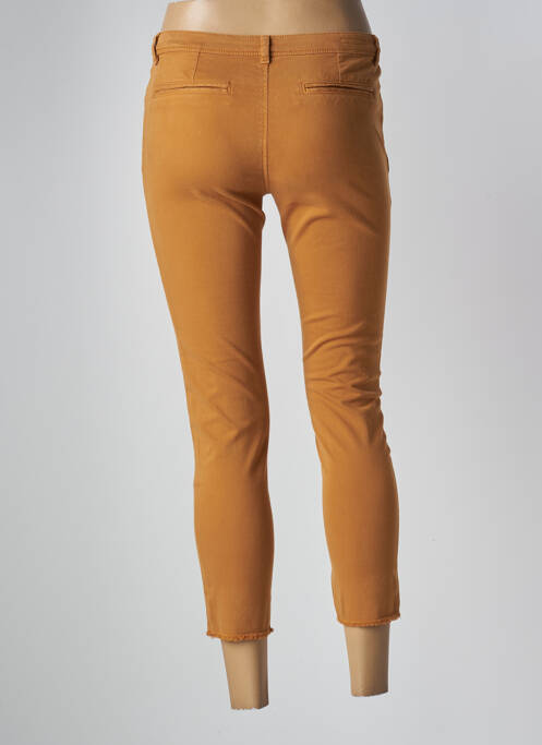 Pantalon chino jaune SCHOOL RAG pour femme