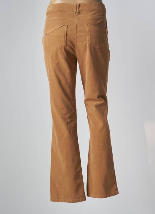 Pantalon flare beige EVA KAYAN pour femme