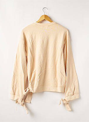 Sweat-shirt broderie manches longues beige JUNKYARD femme