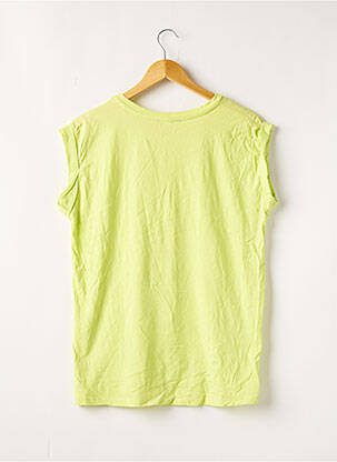 T-shirt coupe droite manches courtes vert FOREVER 21 femme