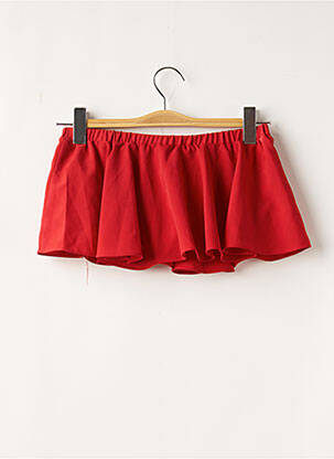 Top col carré sans manche rouge NA-KD femme