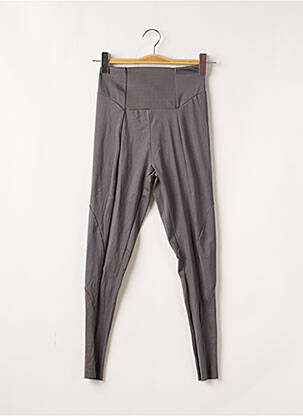 Legging effet matière satinée taille haute gris OYSHO femme