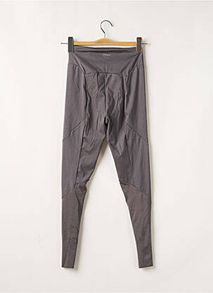 Legging effet matière satinée taille haute gris OYSHO femme