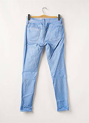 Pantalon slim stretch taille normale bleu GAP 1969 femme