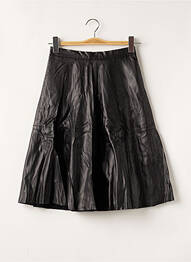 Jupe mi-longue coupe évasée noir FOREVER 21 femme