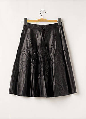Jupe mi-longue coupe évasée noir FOREVER 21 femme