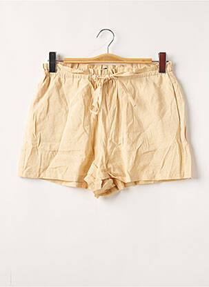 Short taille haute taille haute beige ZARA femme