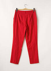 Pantalon droit rouge GEMO pour femme seconde vue