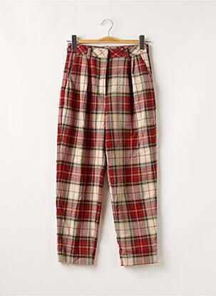 Pantalon droit rouge H&M pour femme