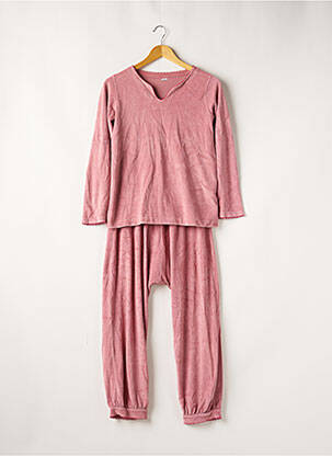 Pyjama rose SANS MARQUE pour fille