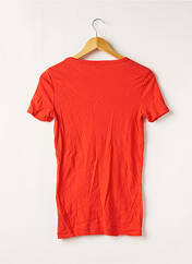 T-shirt rouge PETIT BATEAU pour femme seconde vue