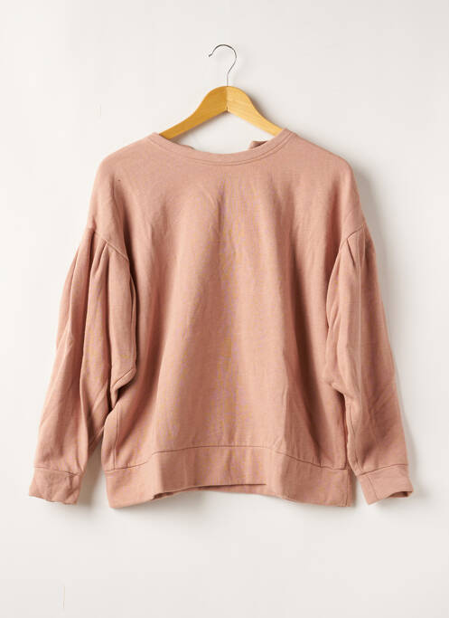 Sweat-shirt  manches longues rose PULL AND BEAR femme
