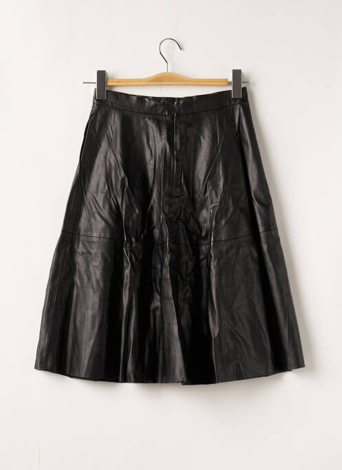 Jupe mi-longue coupe évasée noir FOREVER 21 femme