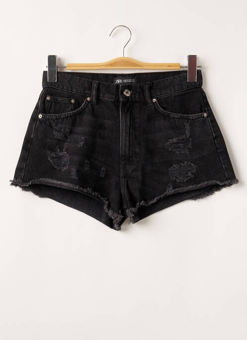 Short noir ZARA pour femme