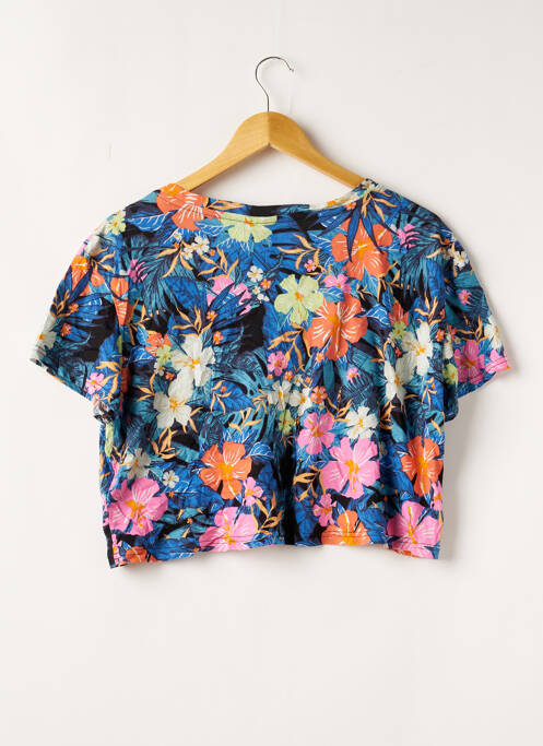 T-shirt bleu DIVIDED H&M pour femme