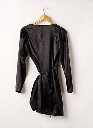 Robe courte manches longues manches longues noir NA-KD femme