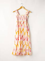 Robe mi-longue sans manche sans manche rose RAILS femme
