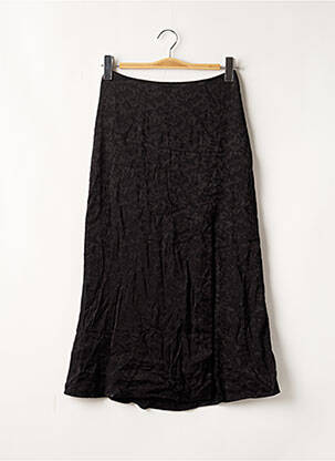 Jupe longue fermeture zippée au dos noir KOOKAI femme