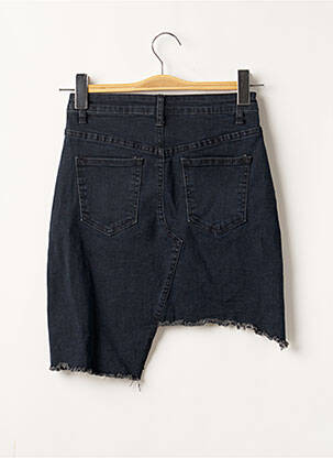 Jupe courte poches bleu MOMOKROM femme