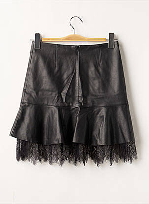 Jupe courte taille haute noir ZARA femme