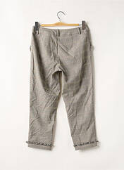 Pantalon 7/8 gris LILI SIDONIO pour femme seconde vue