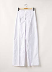 Pantalon large blanc PRETTY LITTLE THING pour femme seconde vue